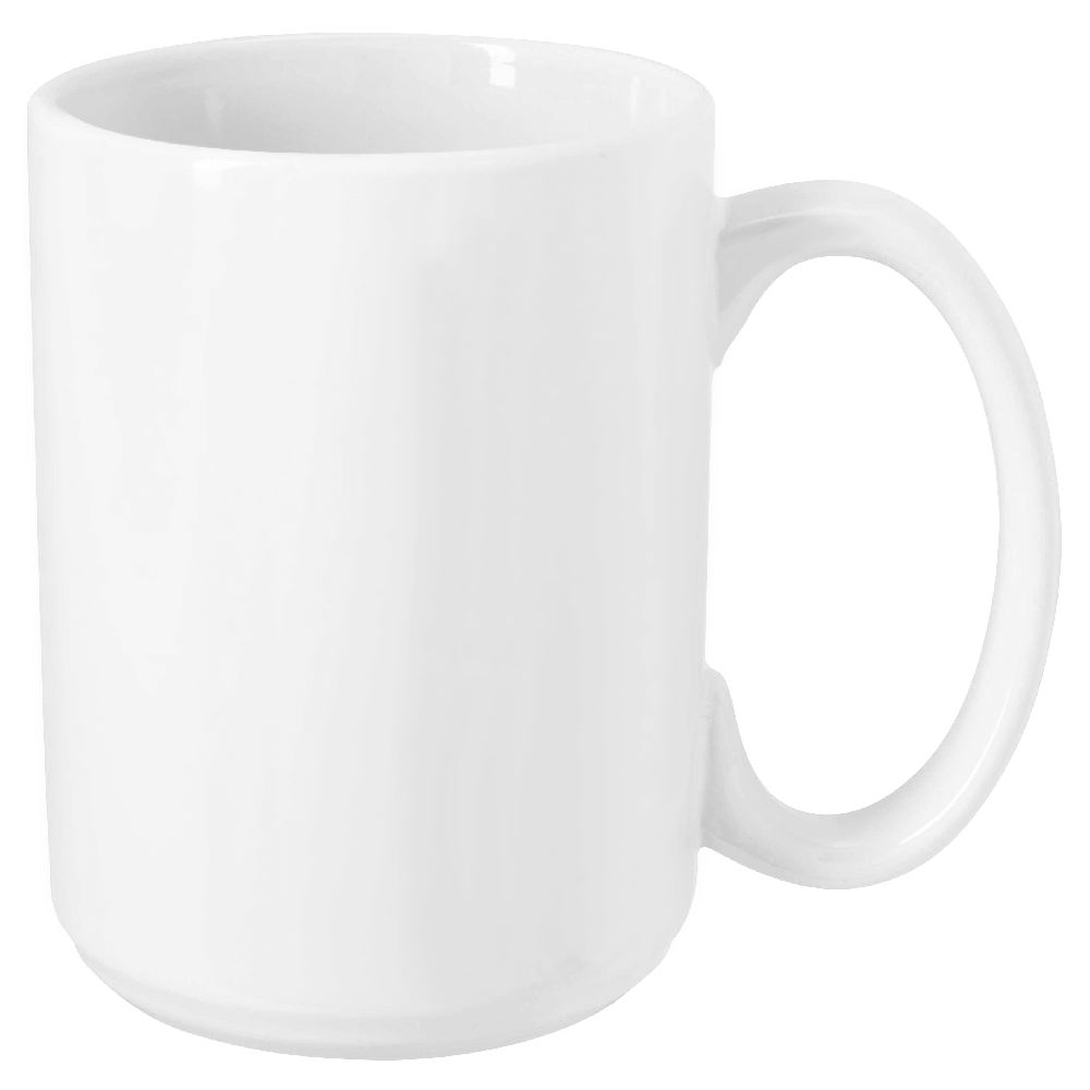 Vlastný návrh Hrnček 450 ml - biely