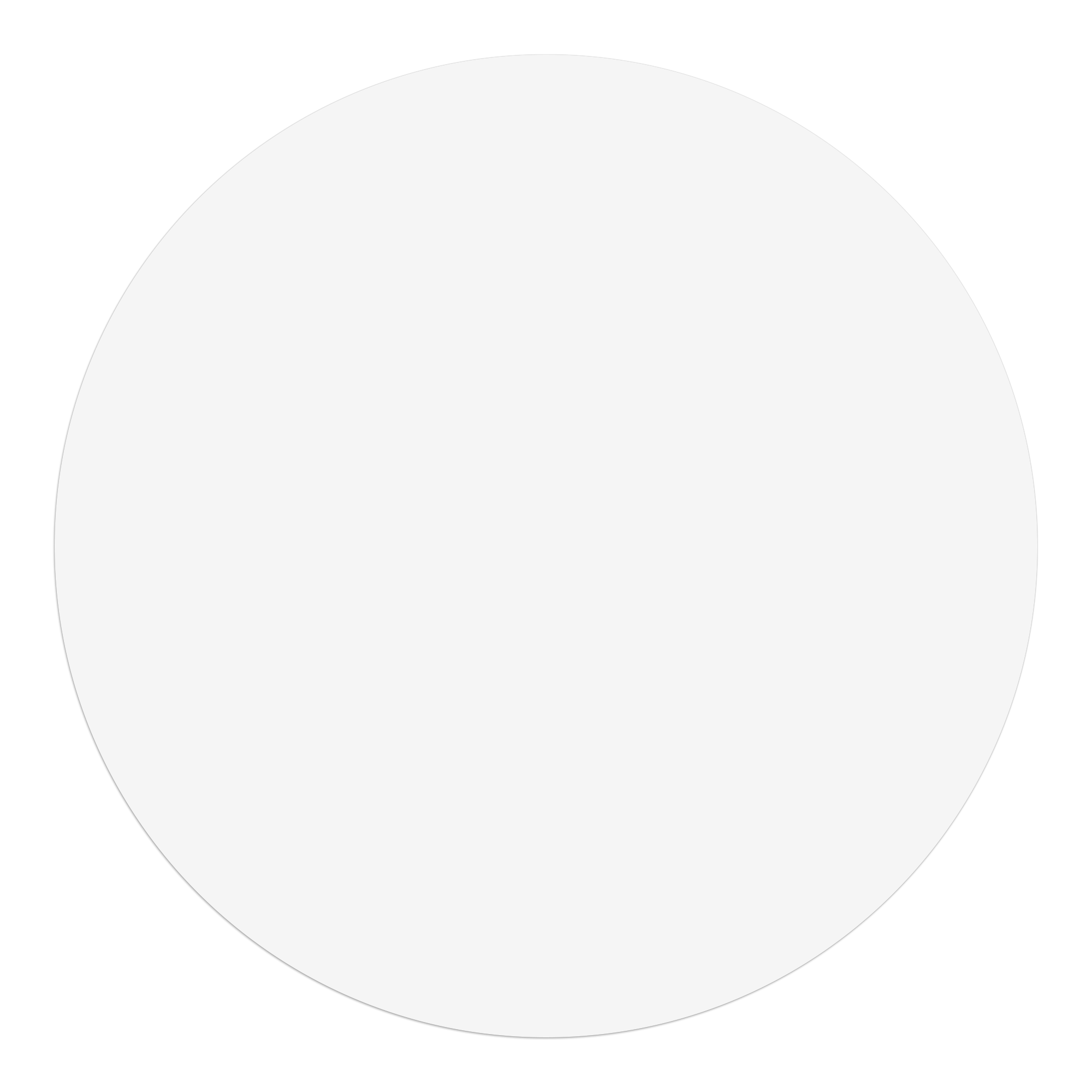 Vlastný návrh Samolepka – kruh