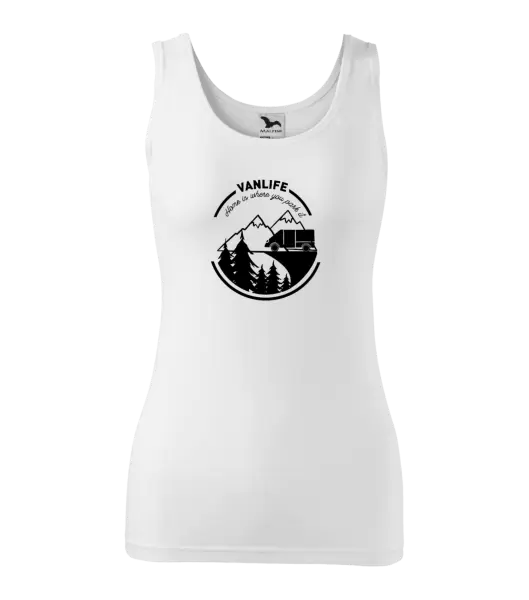 Dámské tílko Vanlife home