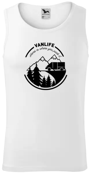Pánské tílko Vanlife home