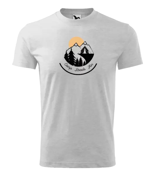 Dětské tričko Camp roads fun
