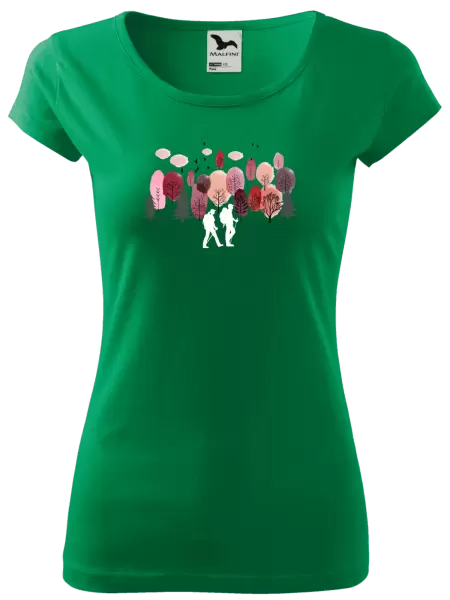 Dámské tričko V lese