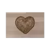 Buková doska Peň srdce