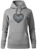 Dámská mikina Pařez srdce