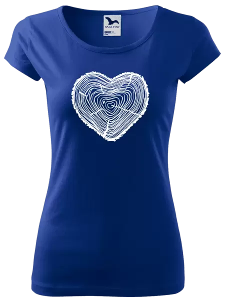 Dámské tričko Pařez srdce