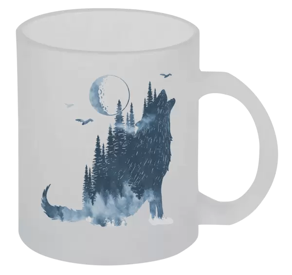 Hrnek Vlk v mlze