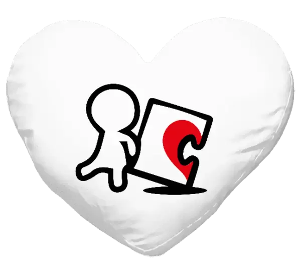 Polštář Puzzle woman