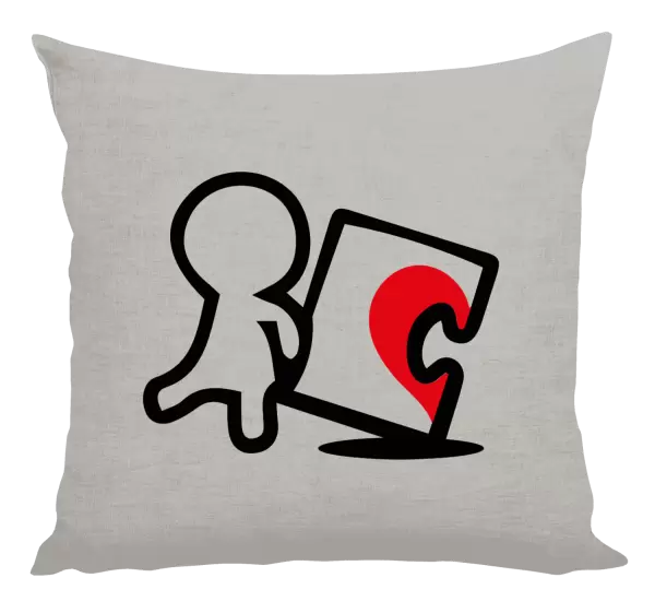 Polštář Puzzle woman