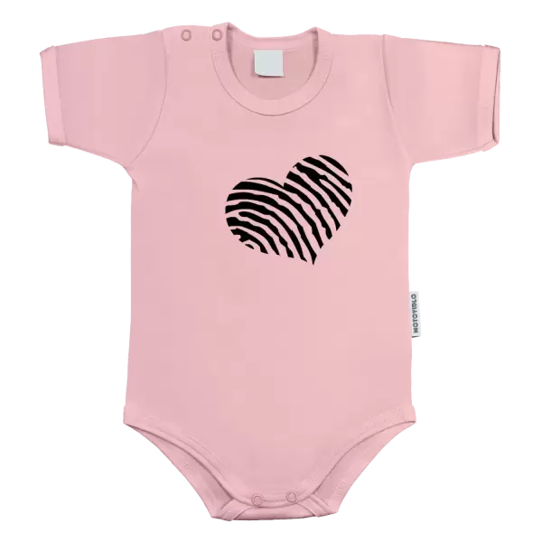 Dětské body Otisk srdce