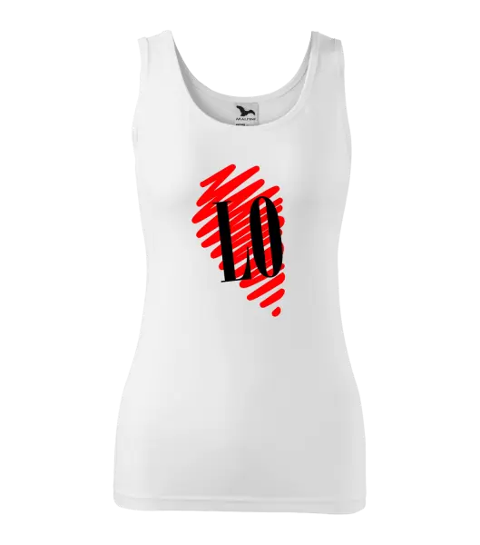 Dámské tílko Srdce LOVE - LO