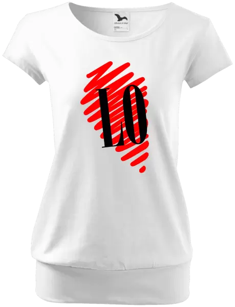 Dámské tričko Srdce LOVE - LO