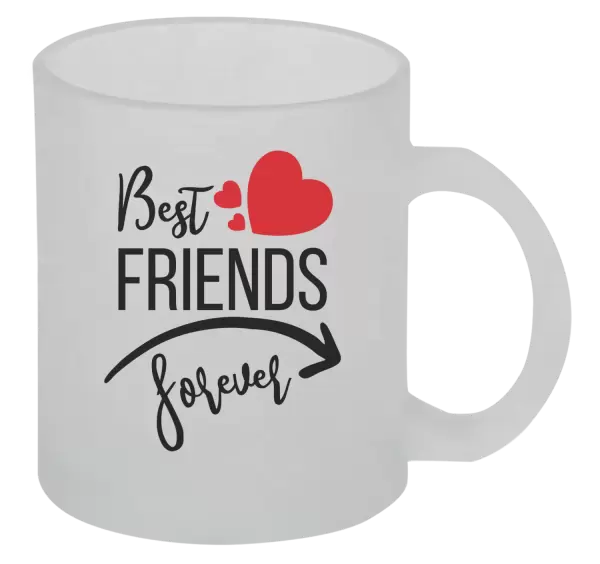 Hrnek Best friends forever srdce #1