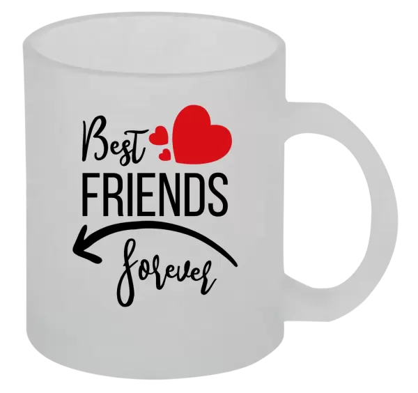 Hrnek Best friends forever srdce #2