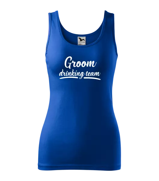 Dámské tílko Groom drinking team