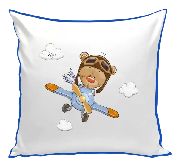 Polštář Medvídek v letadle