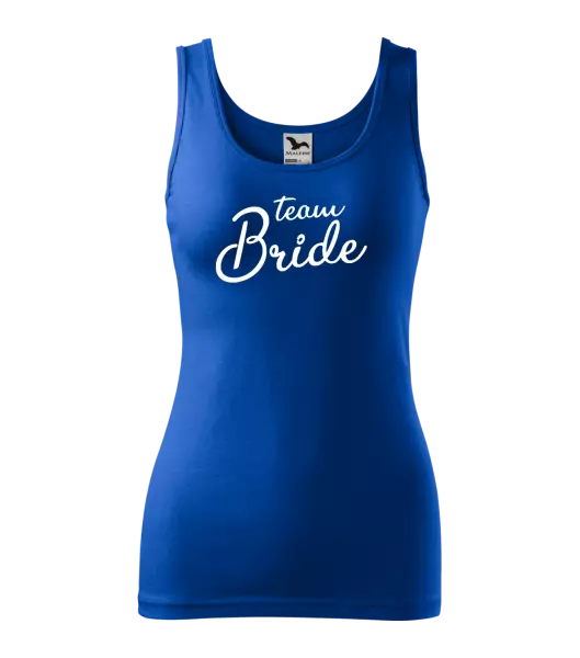 Dámské tílko Team bride - nápis